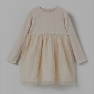 ZARA 104 ソフトタッチチュール　ワンピース