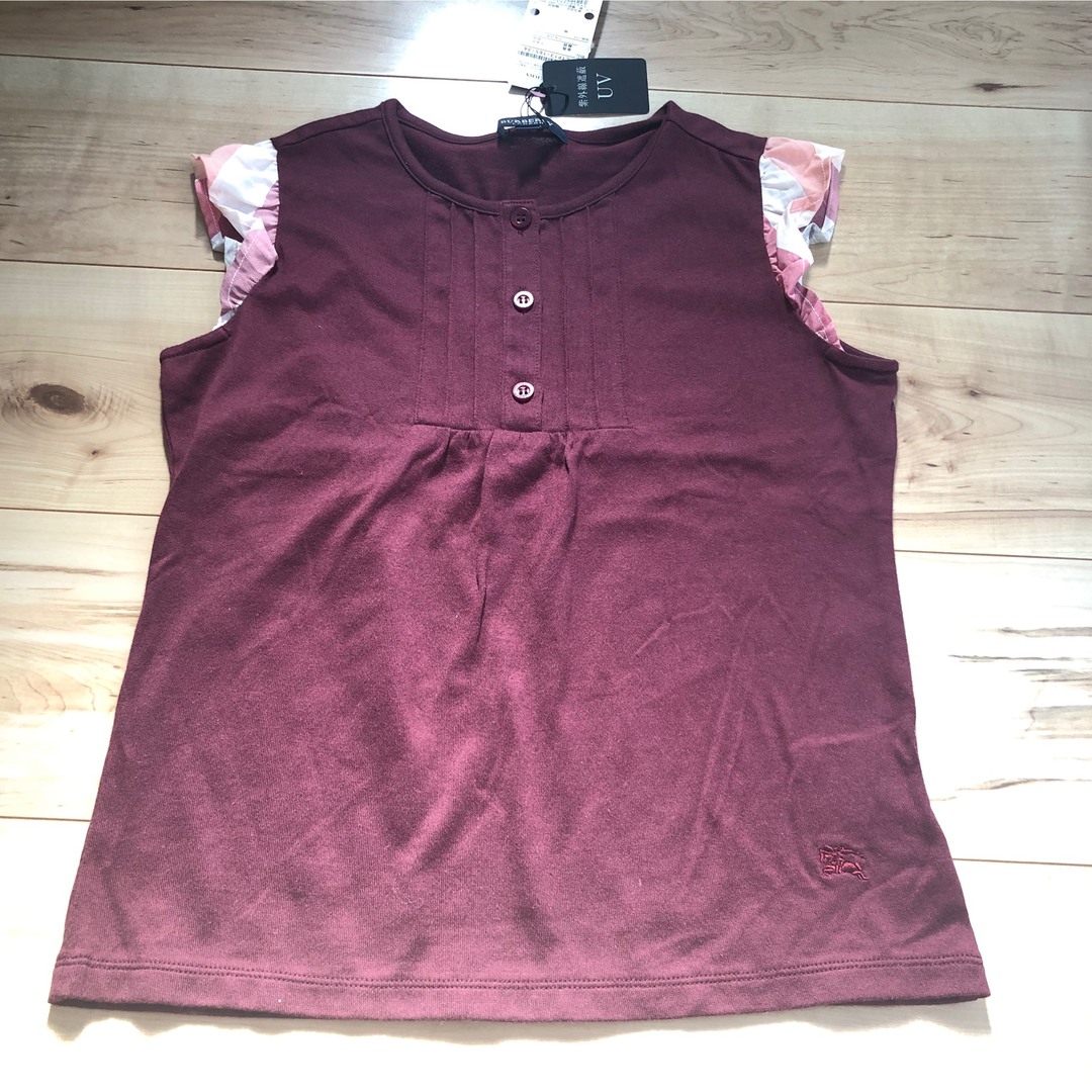 BURBERRY(バーバリー)のバーバリー 140 トップス キッズ/ベビー/マタニティのキッズ服女の子用(90cm~)(Tシャツ/カットソー)の商品写真