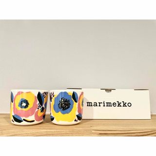 マリメッコ(marimekko)の新品未使用　マリメッコ　ロサリウム　ラテマグ　2個セット(グラス/カップ)