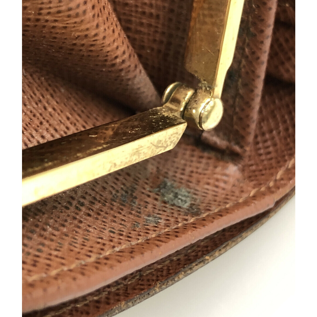 LOUIS VUITTON(ルイヴィトン)のルイヴィトン Louis Vuitton 二つ折り財布 がま口 レディース レディースのファッション小物(財布)の商品写真
