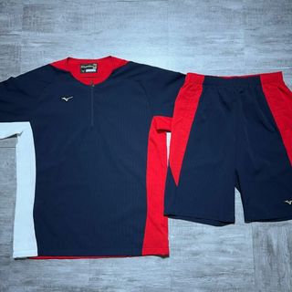 MIZUNO ミズノ グローバルエリート 半袖ジャケット ハーフパンツ セット