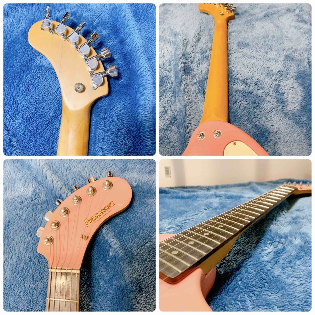 Fernandes(フェルナンデス)のFERNANDES ZO-3 アンプ内蔵　ピンク 楽器のギター(エレキギター)の商品写真