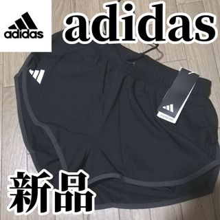 アディダス(adidas)の【大人気残りわずか】新品　アディダス　レディース　ショートパンツ　XLサイズ　黒(ハーフパンツ)