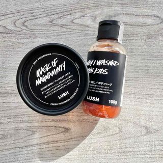 ラッシュ(LUSH)のLUSH ラッシュ　パワーマスクSP  みつばちマーチ シャワージェル(ボディソープ/石鹸)