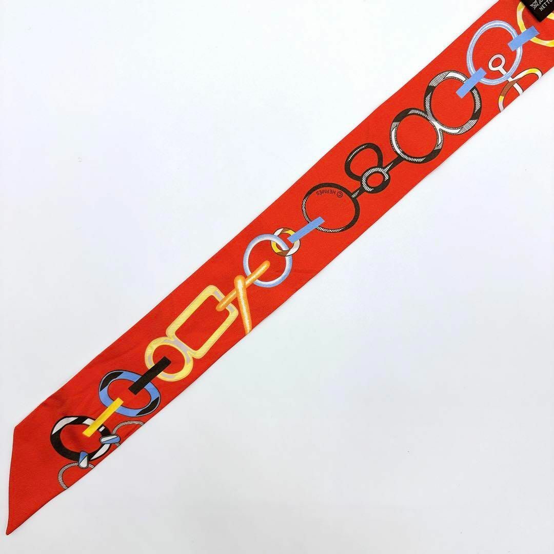 Hermes(エルメス)のエルメス ツイリー Do Re Boucles ドレブックル スカーフ シルク レディースのファッション小物(バンダナ/スカーフ)の商品写真