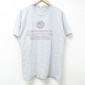 L★古着 半袖 Tシャツ メンズ Sacred Heart 大学 クルーネック グレー 霜降り 24apr10 中古