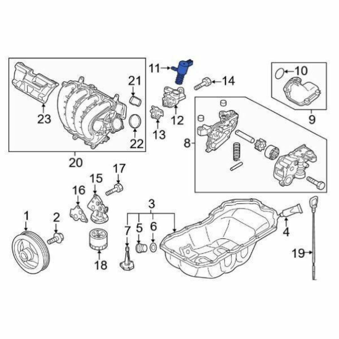 マツダ(マツダ)のマツダ CX-5 バルブ オイル コントロール 自動車/バイクの自動車(車種別パーツ)の商品写真