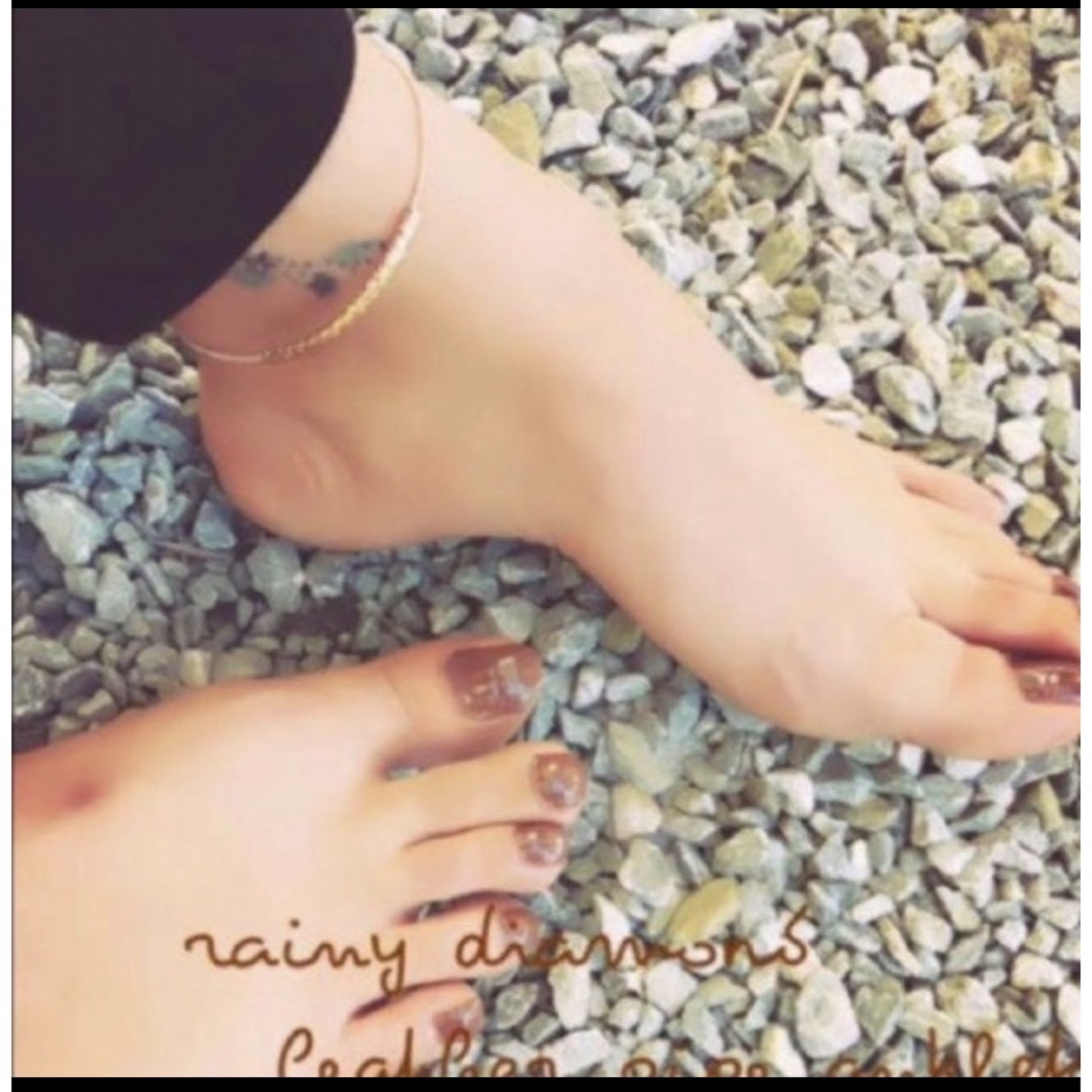 TODAYFUL(トゥデイフル)のleather pipe anklet♡ ハンドメイドのアクセサリー(アンクレット)の商品写真