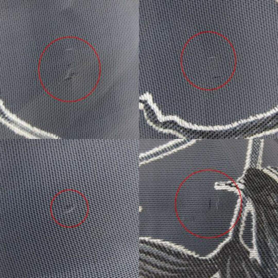 ザラ ベーシック カットソー ノースリーブ シアー 花柄 紺 ネイビー XS レディースのトップス(カットソー(半袖/袖なし))の商品写真