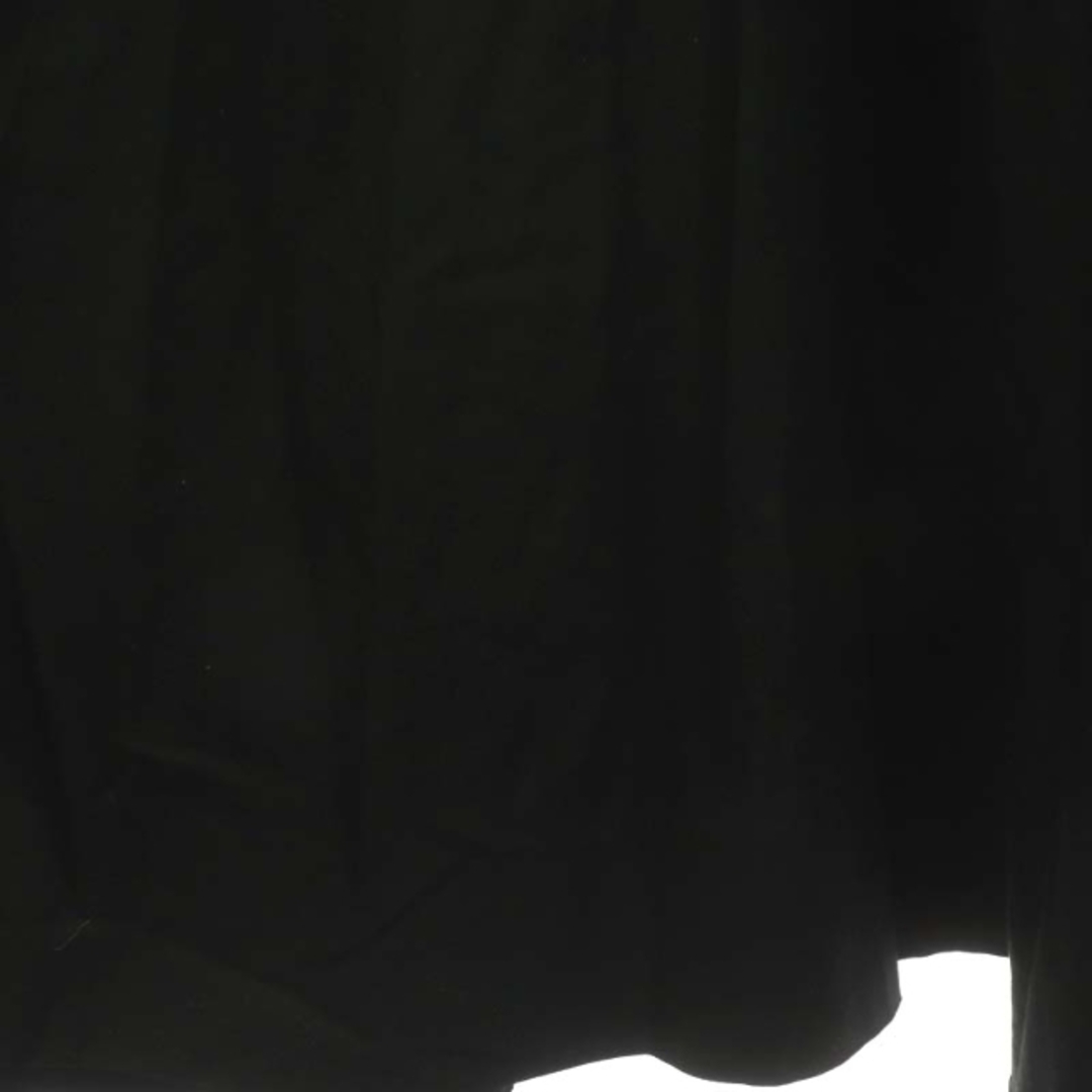 DEUXIEME CLASSE(ドゥーズィエムクラス)のドゥーズィエムクラス スカート 膝丈 ギャザー フレア コットン 38 黒 レディースのスカート(ひざ丈スカート)の商品写真