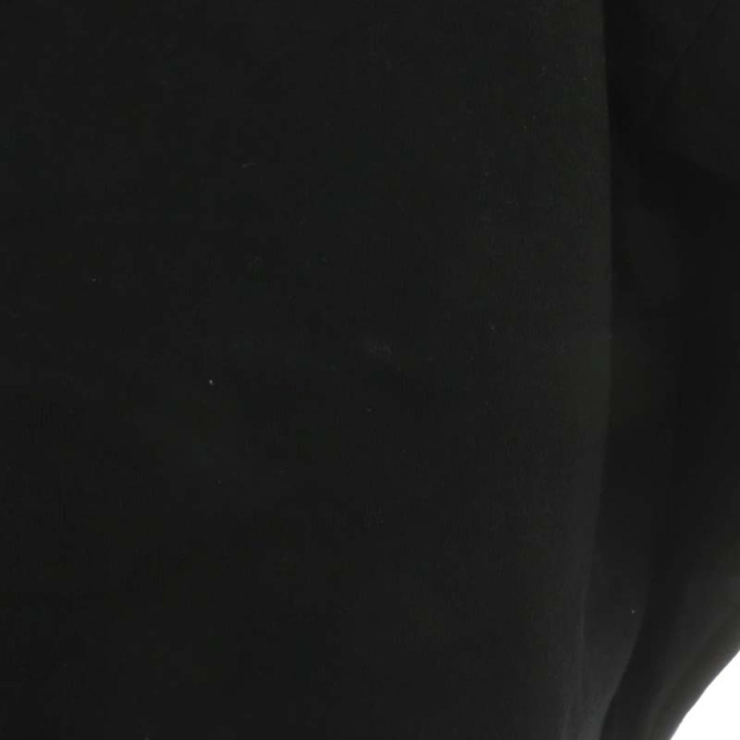 FRAMeWORK(フレームワーク)のフレームワーク オーバーTシャツ カットソー 長袖 ボートネック コットン 黒 レディースのトップス(Tシャツ(長袖/七分))の商品写真