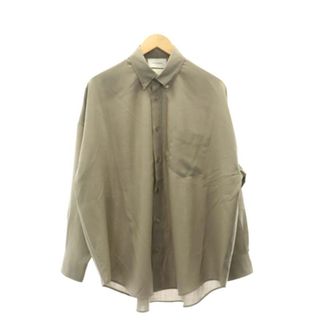 マーカウェア 22SS POLO COLLAR TENT SHIRT シャツ(シャツ)