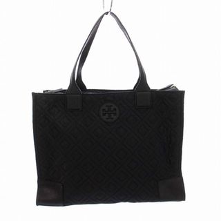 Tory Burch - トリーバーチ キルティング トートバッグ ハンドバッグ ロゴ 黒 ブラック