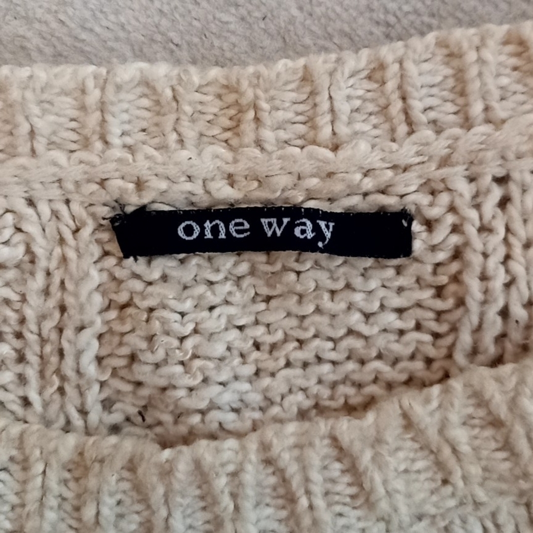 one*way(ワンウェイ)のone wey ニット レディースのトップス(ニット/セーター)の商品写真