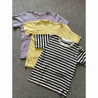 ムジルシリョウヒン(MUJI (無印良品))の無印良品★Tシャツ3枚セット★140cm(Tシャツ/カットソー)