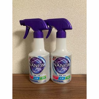 LION - 2本　トップ NANOX 衣類・布製品の除菌・消臭スプレー 本体 350ml