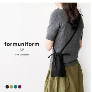 イデー(IDEE)のformuniform スマホショルダー(ショルダーバッグ)