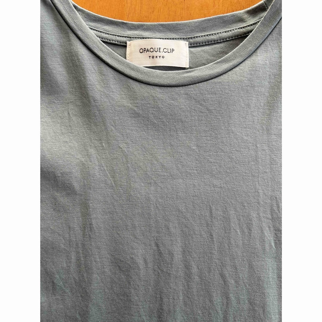 OPAQUE(オペーク)のオペーク　チュニック　カットソー レディースのトップス(Tシャツ(長袖/七分))の商品写真