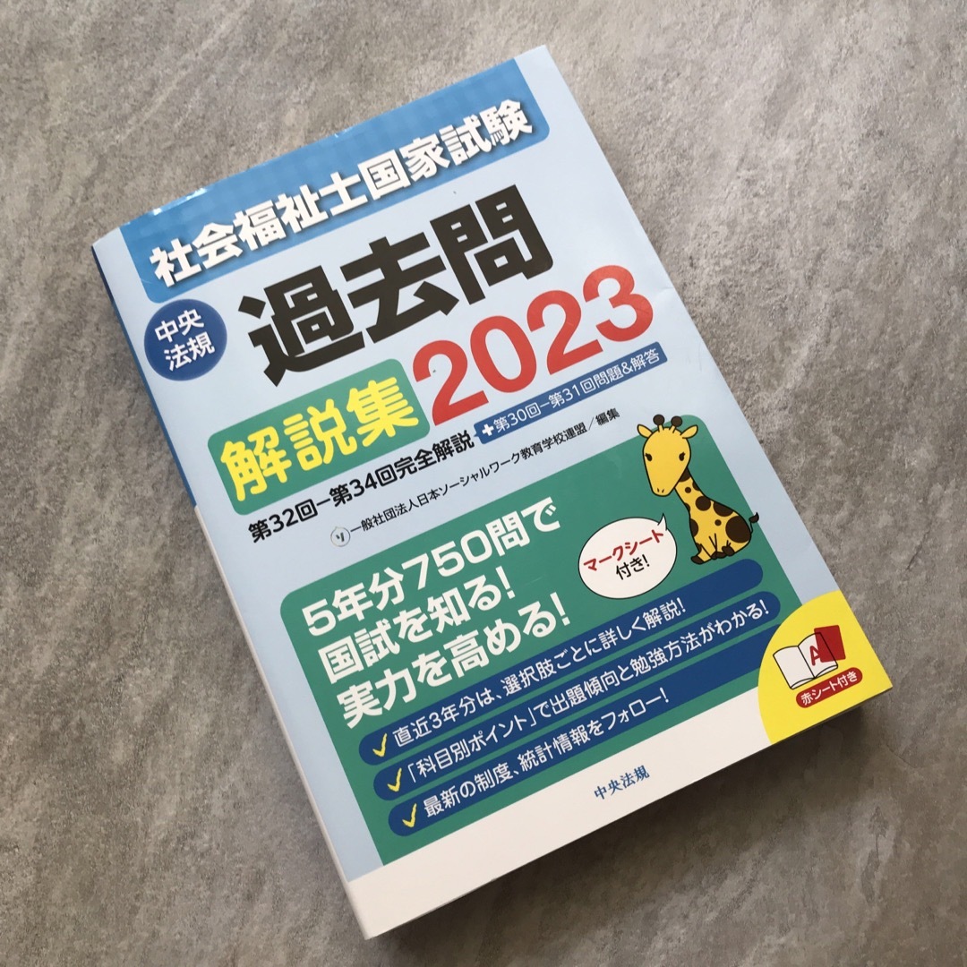 社会福祉士国家試験過去問解説集 エンタメ/ホビーの本(人文/社会)の商品写真