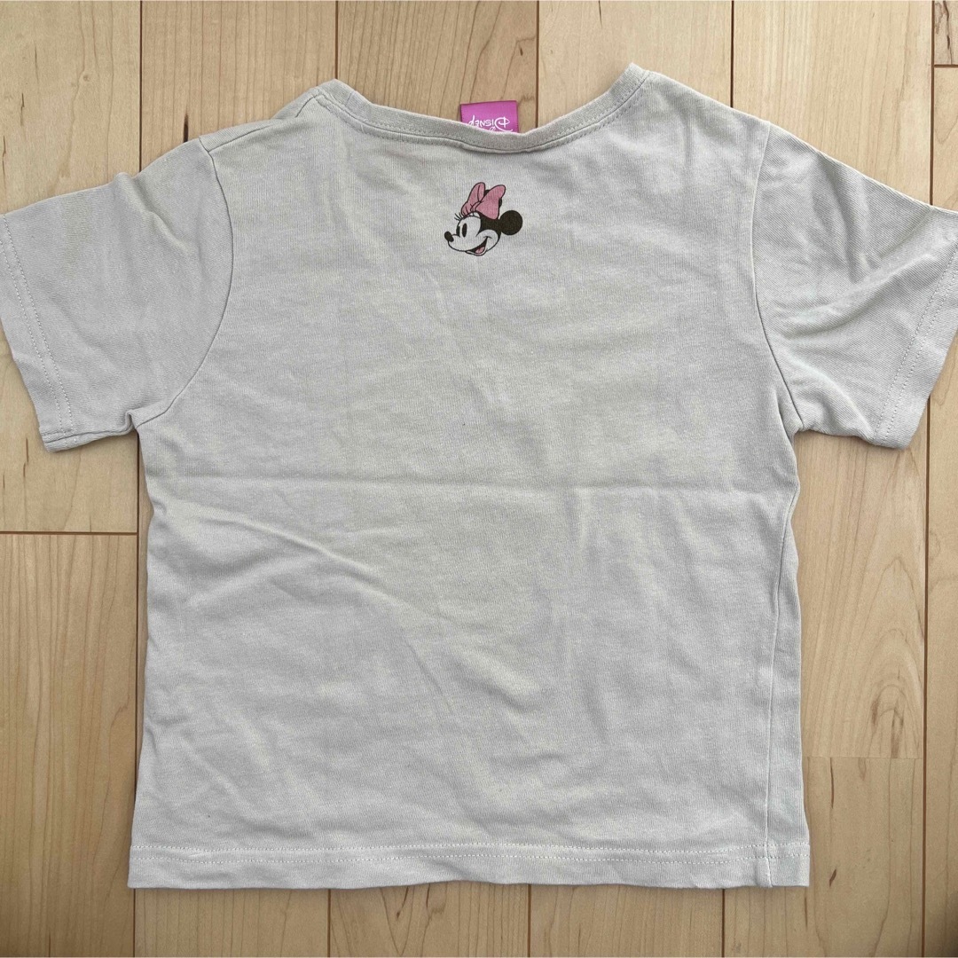 西松屋(ニシマツヤ)のTシャツ　3点セット　ディズニー　西松屋　120 キッズ/ベビー/マタニティのキッズ服女の子用(90cm~)(Tシャツ/カットソー)の商品写真