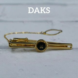 ダックス(DAKS)の【匿名配送】DAKS ダックス タイピン ゴールド ロゴ シンプル(ネクタイピン)