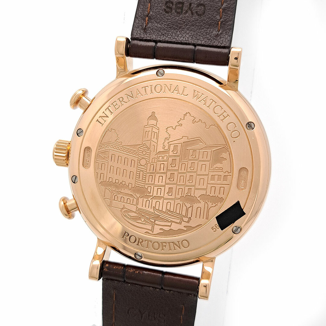 IWC(インターナショナルウォッチカンパニー)のIWC ポートフィノ クロノグラフ IW391020 自動巻き レッドゴールド メンズ IWC 【中古】 【時計】 メンズの時計(腕時計(アナログ))の商品写真