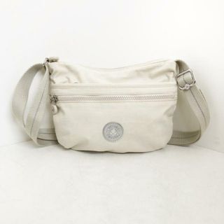 キプリング(kipling)のKipling(キプリング) ショルダーバッグ - アイボリー ナイロン(ショルダーバッグ)