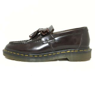 ドクターマーチン(Dr.Martens)のDr.Martens(ドクターマーチン) ローファー UK6 レディース - ダークブラウン フリンジ レザー(ローファー/革靴)