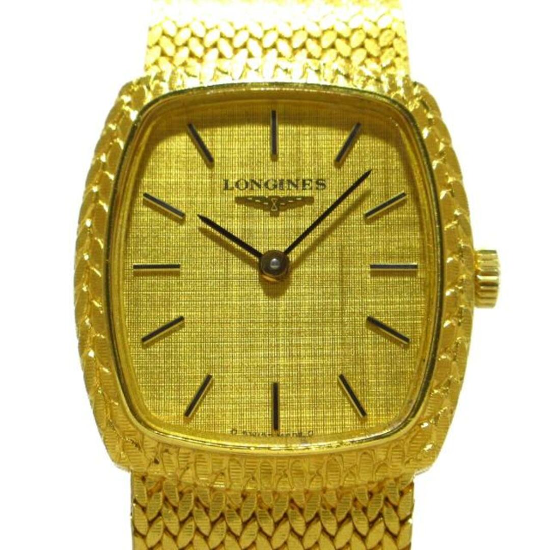 LONGINES - LONGINES(ロンジン) 腕時計 - レディース 金無垢/要 LONGINES - LONGINES(ロンジン) 腕時計 - レディース 金無垢/要
