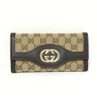 Gucci - GUCCI(グッチ) 長財布 スーキー,GG柄,インターロッキングG Gucci - GUCCI(グッチ) 長財布 スーキー,GG柄,インターロッキングG