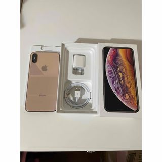 アップル(Apple)の【iPhoneXs 256GB／ゴールド】美品 箱付き 本体 (スマートフォン本体)