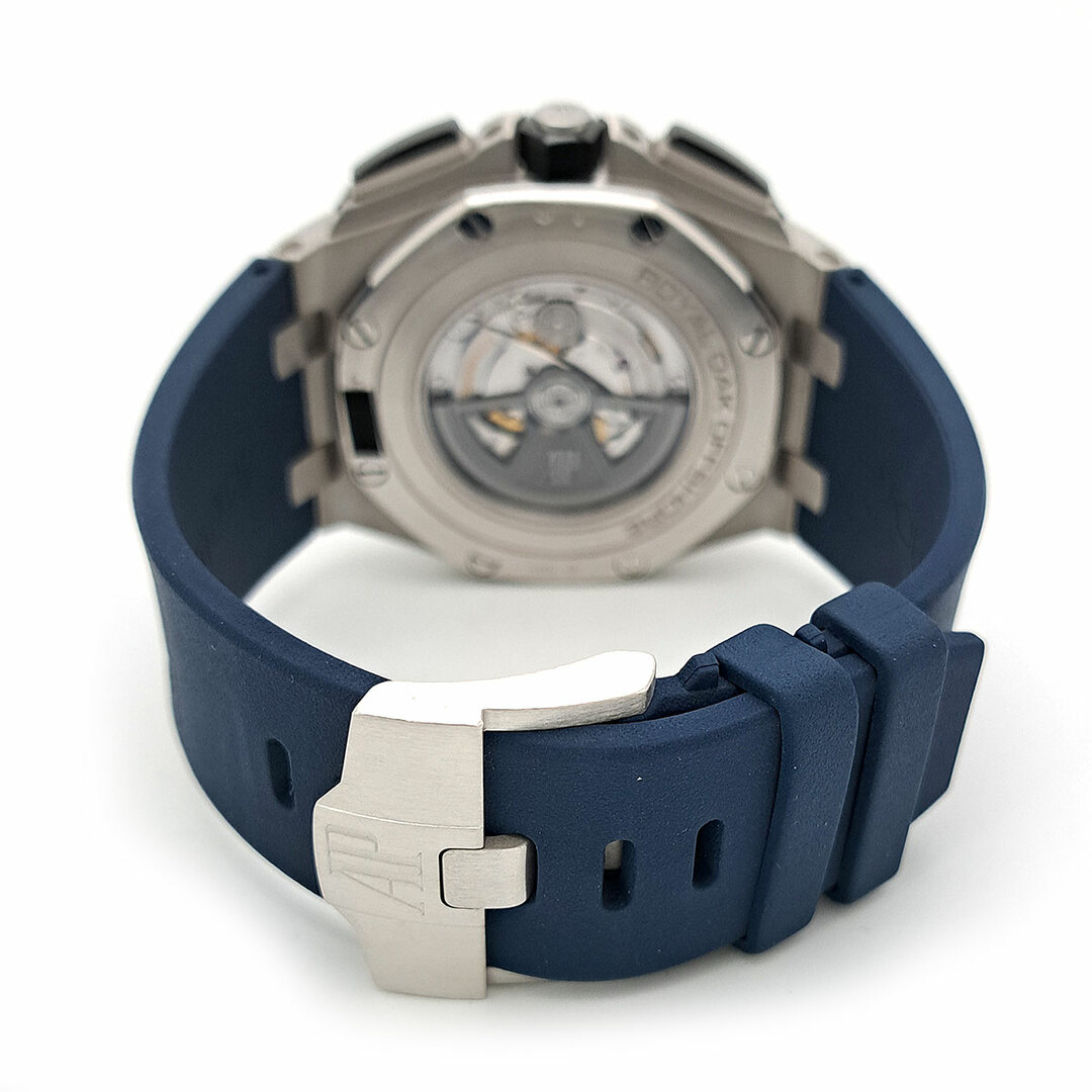 AUDEMARS PIGUET(オーデマピゲ)のオーデマピゲ ロイヤルオーク オフショア クロノグラフ プラチナ 26401PO.OO.A018CR.01 自動巻き プラチナ メンズ AUDEMARS PIGUET 【中古】 【時計】 メンズの時計(腕時計(アナログ))の商品写真