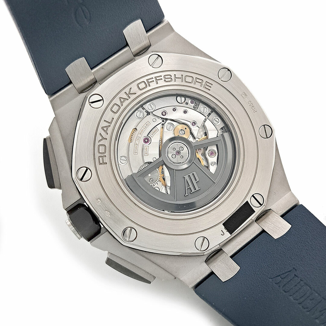 AUDEMARS PIGUET(オーデマピゲ)のオーデマピゲ ロイヤルオーク オフショア クロノグラフ プラチナ 26401PO.OO.A018CR.01 自動巻き プラチナ メンズ AUDEMARS PIGUET 【中古】 【時計】 メンズの時計(腕時計(アナログ))の商品写真