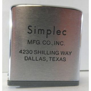 1976年以前ZIPPO RULE　Simples ノベルティ レア！