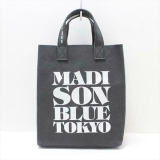 マディソンブルー(MADISONBLUE)のMADISON BLUE(マディソンブルー) トートバッグ - 黒×シルバー ペーパー(トートバッグ)