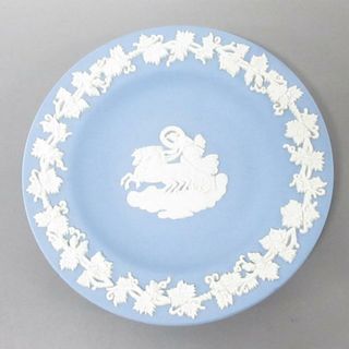 ウェッジウッド(WEDGWOOD)のWEDG WOOD(ウェッジウッド) 小物 ジャスパー ブルー×アイボリー 小物入れ 陶器(その他)