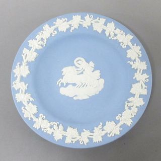 ウェッジウッド(WEDGWOOD)のWEDG WOOD(ウェッジウッド) 小物 ジャスパー ブルー×アイボリー 小物入れ 陶器(その他)