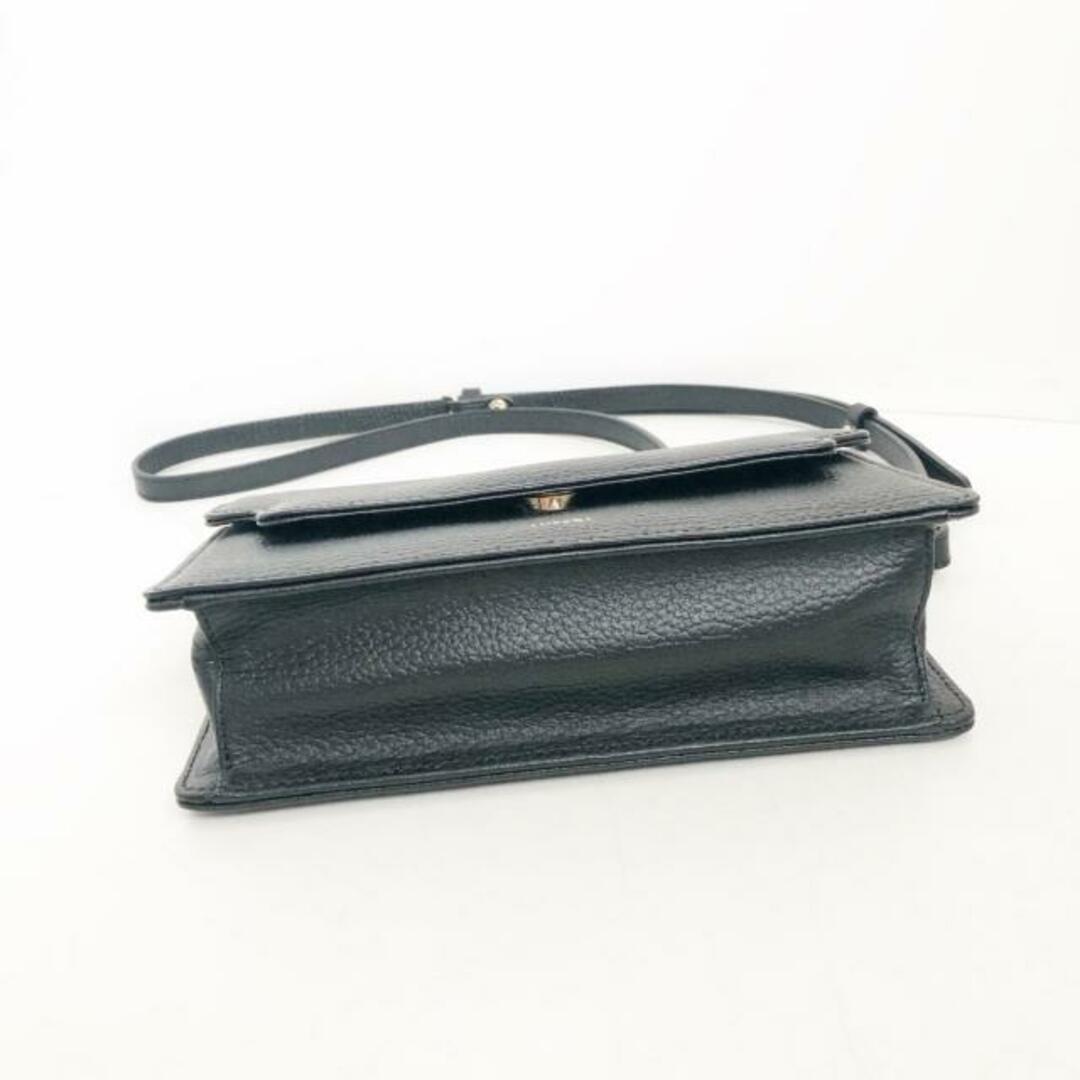 Russet(ラシット)のrusset(ラシット) ショルダーバッグ美品  - 黒 ミニバッグ レザー レディースのバッグ(ショルダーバッグ)の商品写真