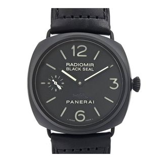 オフィチーネパネライ(OFFICINE PANERAI)のオフィチーネ パネライ ラジオミール ブラックシール チェラミカ PAM00292 手巻き ステンレススティール セラミック メンズ OFFICINE PANERAI 【中古】 【時計】(腕時計(アナログ))