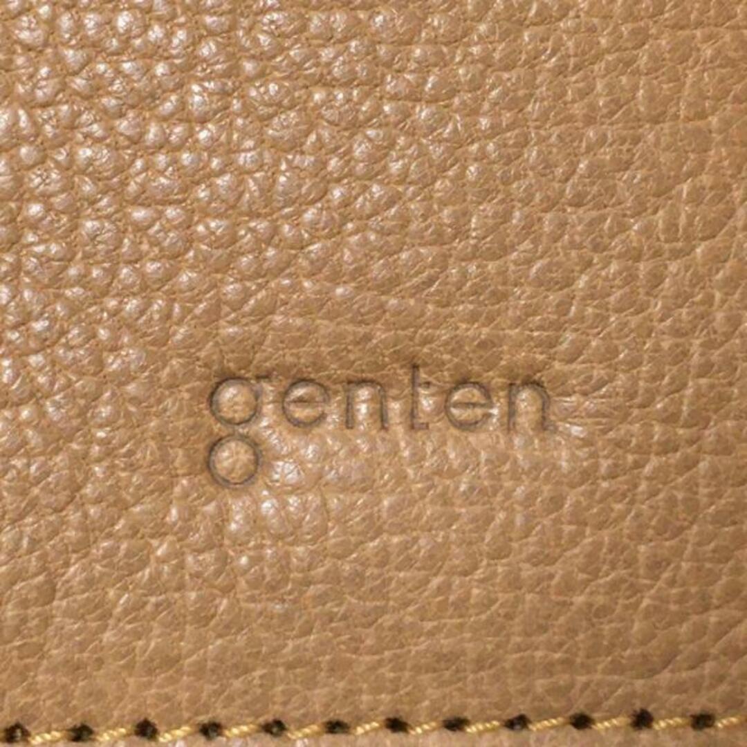 genten(ゲンテン)のgenten(ゲンテン) パスケース - ブラウン レザー レディースのファッション小物(名刺入れ/定期入れ)の商品写真