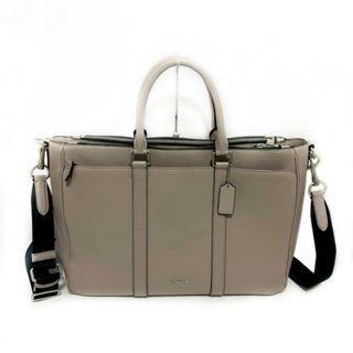 コーチ(COACH)のCOACH(コーチ) ビジネスバッグ - F71695 グレー レザー(ビジネスバッグ)