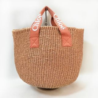 【未使用級】クロエ　Chloe バスケット　キッズ　トート かご カゴ ハンド