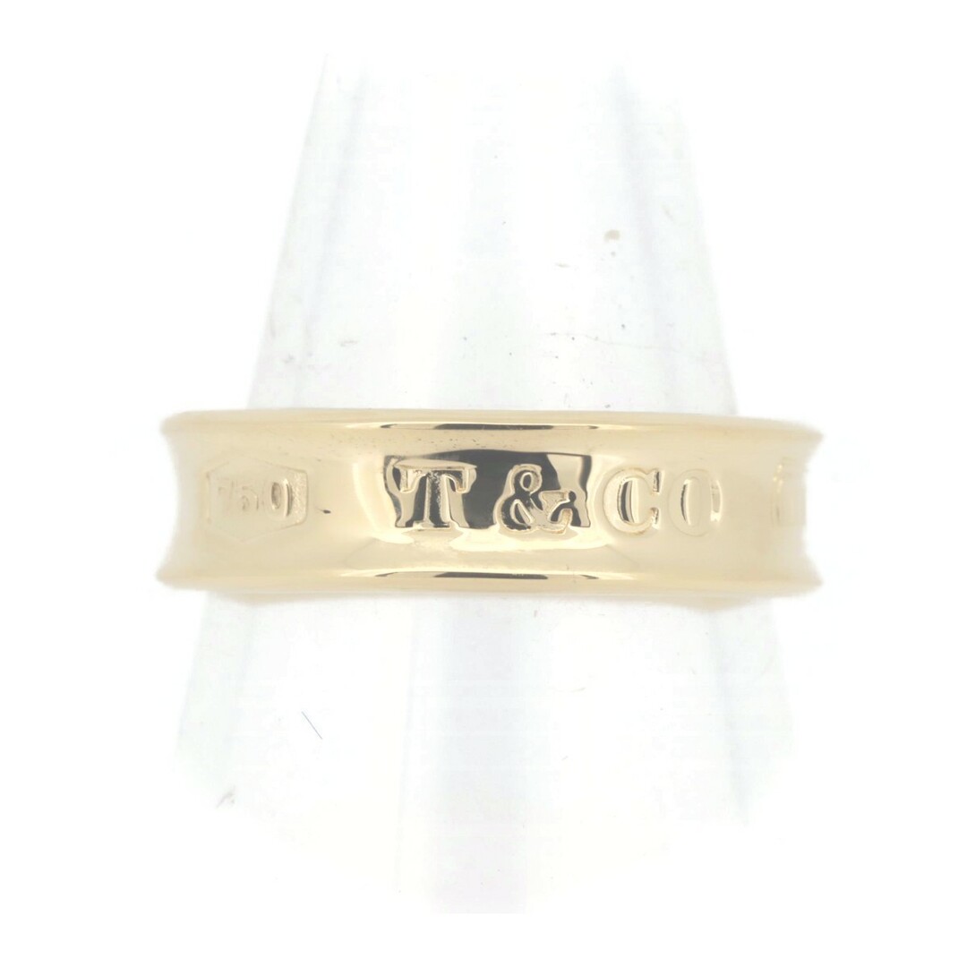 Tiffany & Co.(ティファニー)の目立った傷や汚れなし ティファニー 1837リング 指輪 18号 K18YG(18金 イエローゴールド) レディースのアクセサリー(リング(指輪))の商品写真