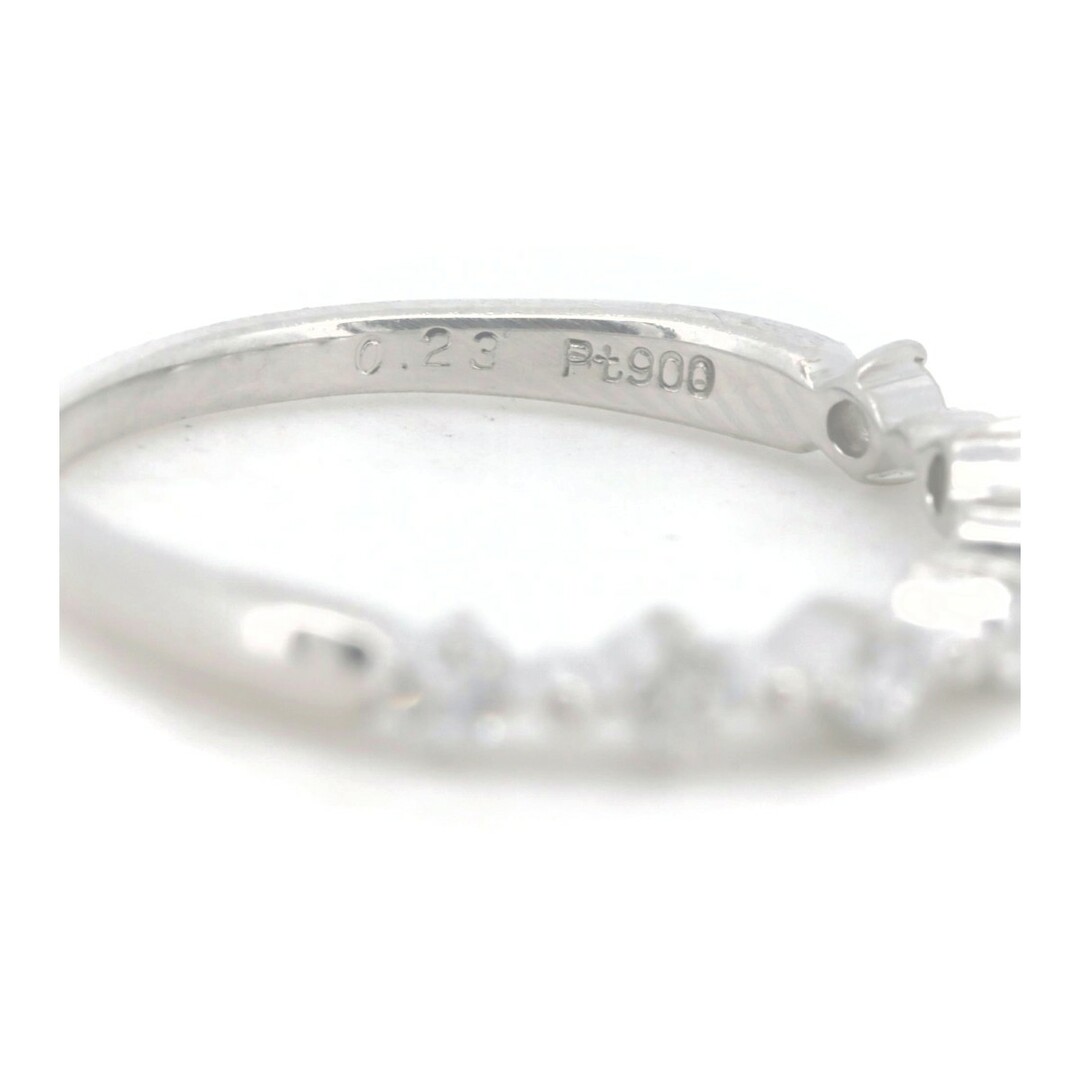 Vendome Aoyama(ヴァンドームアオヤマ)の目立った傷や汚れなし ヴァンドーム青山 ダイヤモンドリング 指輪 11号 0.23CT PT900(プラチナ) レディースのアクセサリー(リング(指輪))の商品写真