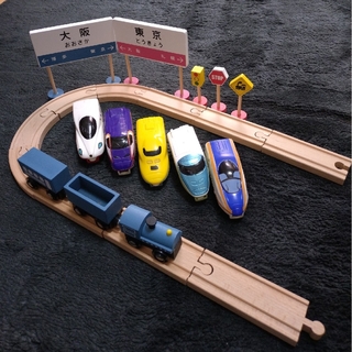 電車のおもちゃ　まとめ売り　ハッピーセット　プラレール　木製レール　汽車(電車のおもちゃ/車)