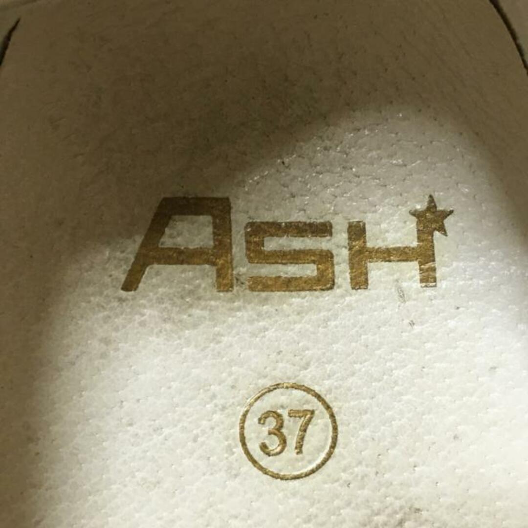 ASH(アッシュ)のASH(アッシュ) スニーカー 37 レディース - 白×ベージュ レザー×スエード レディースの靴/シューズ(スニーカー)の商品写真