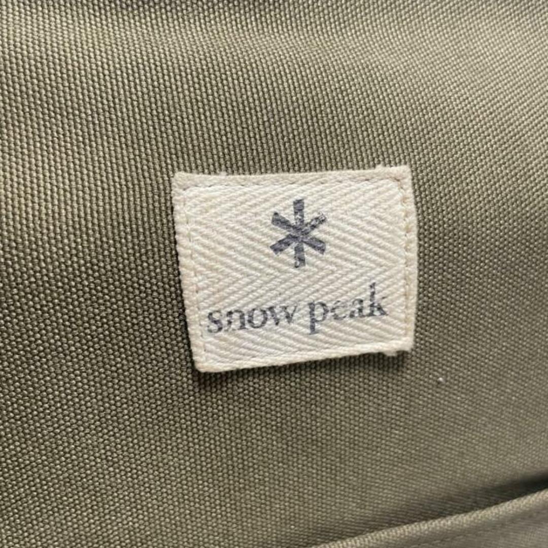 Snow Peak(スノーピーク)のsnowpeak(スノーピーク) ショルダーバッグ - カーキ キャンバス レディースのバッグ(ショルダーバッグ)の商品写真