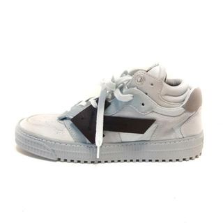 オフホワイト(OFF-WHITE)のOff-White(オフホワイト) スニーカー 40 メンズ - OMIR20-1045 ライトブルー スエード×化学繊維(スニーカー)