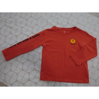 ベビーギャップ(babyGAP)のbaby GAP★長袖シャツ　110cm  オレンジ(Tシャツ/カットソー)