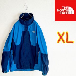 ザノースフェイス(THE NORTH FACE)のノースフェイス　マウンテンジャケット　HYVENT ジップインジップ　メンズXL(マウンテンパーカー)